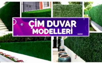 Yapay Çim Çit Duvar